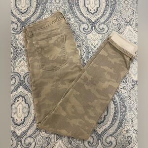 Hudson camouflage skinny jeans